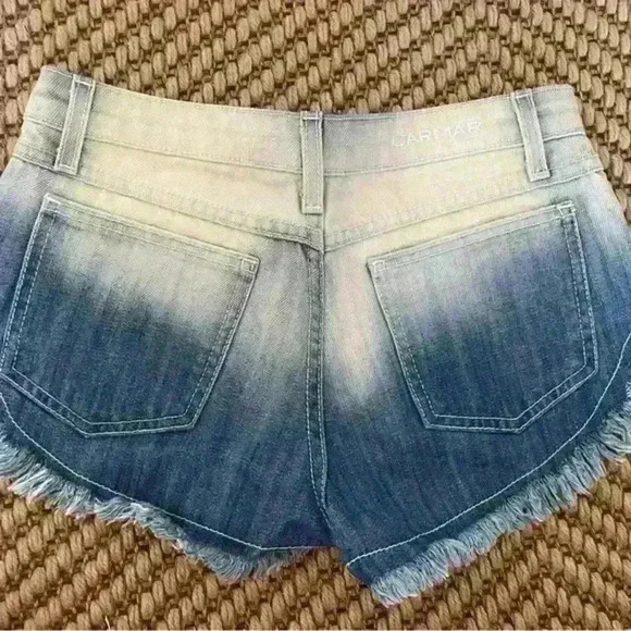 Carmar half American Flag Cut‎ Off Shorts  size 26 - Picture 3 of 7